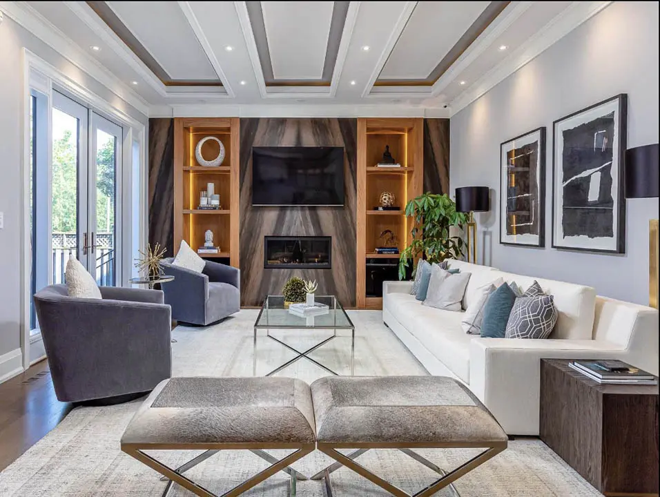 High-end interior renovation completed in a Toronto home
