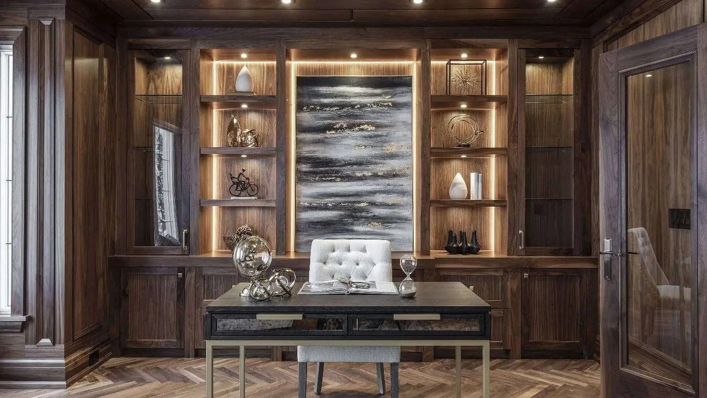 Interior design and construction of a luxury custom home in Toronto