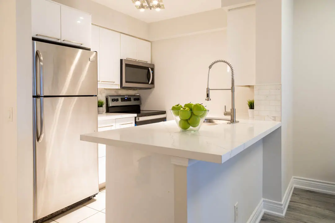Finished kitchen renovation by Odima Construction