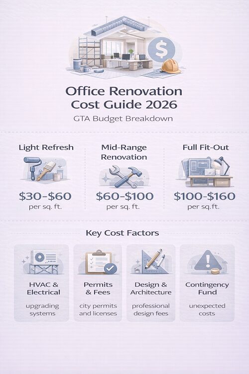 Office Renovation Cost Guide 2026